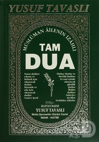 TAVASLI / TAM DUA KİTABI (B04)