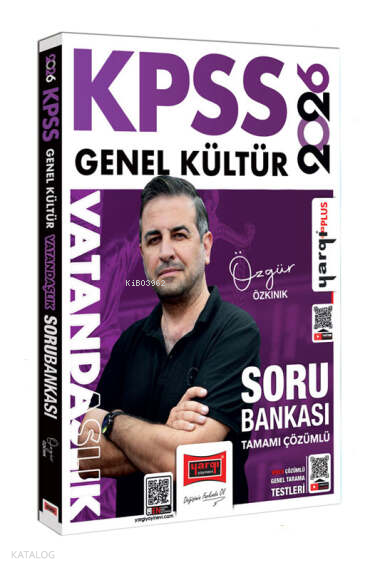 YARGI / KPSS 2026 GENEL KÜLTÜR VATANDAŞLIK S B