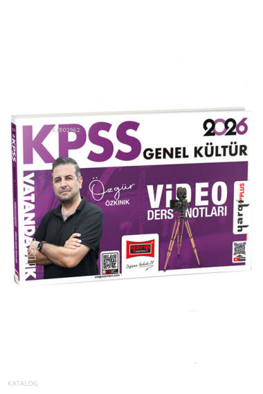 YARGI / KPSS 2026 G K VATANDAŞLIK VİDEO DERS NOTLA
