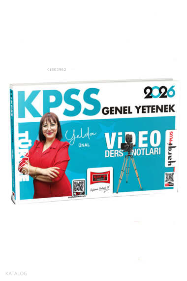 YARGI / KPSS 2026 TÜRKÇE GY VDERS NOTLARI