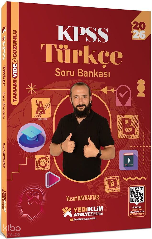 YEDİİKLİM / KPSS 2026 ATÖLYE TÜRKÇE SORU BANKASI