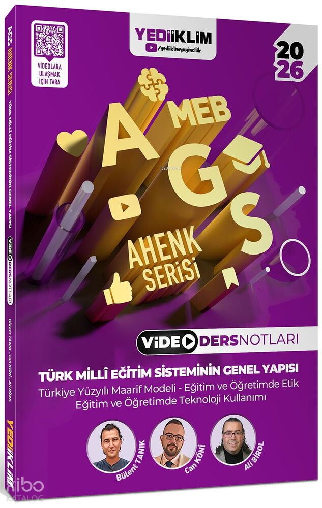 YEDİİKLİM / MEB AGS 2026 AHENK TÜRK M.E.S VDERS NOTLARI
