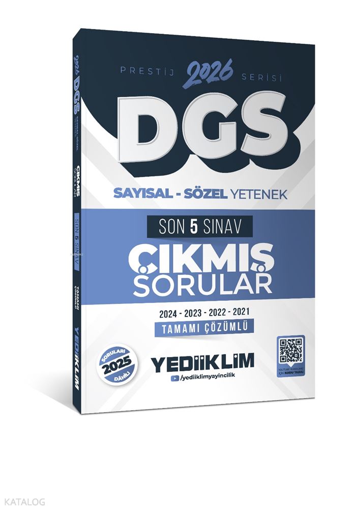 YEDİİKLİM / DGS PRESTİJ 2026 SAY.SÖZ. SON 5 SINAV