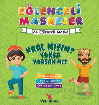 YETİ KİTAP / EĞLENCELİ MASKELER - KRAL MIYIM ? YOKSA KORSAN MI *