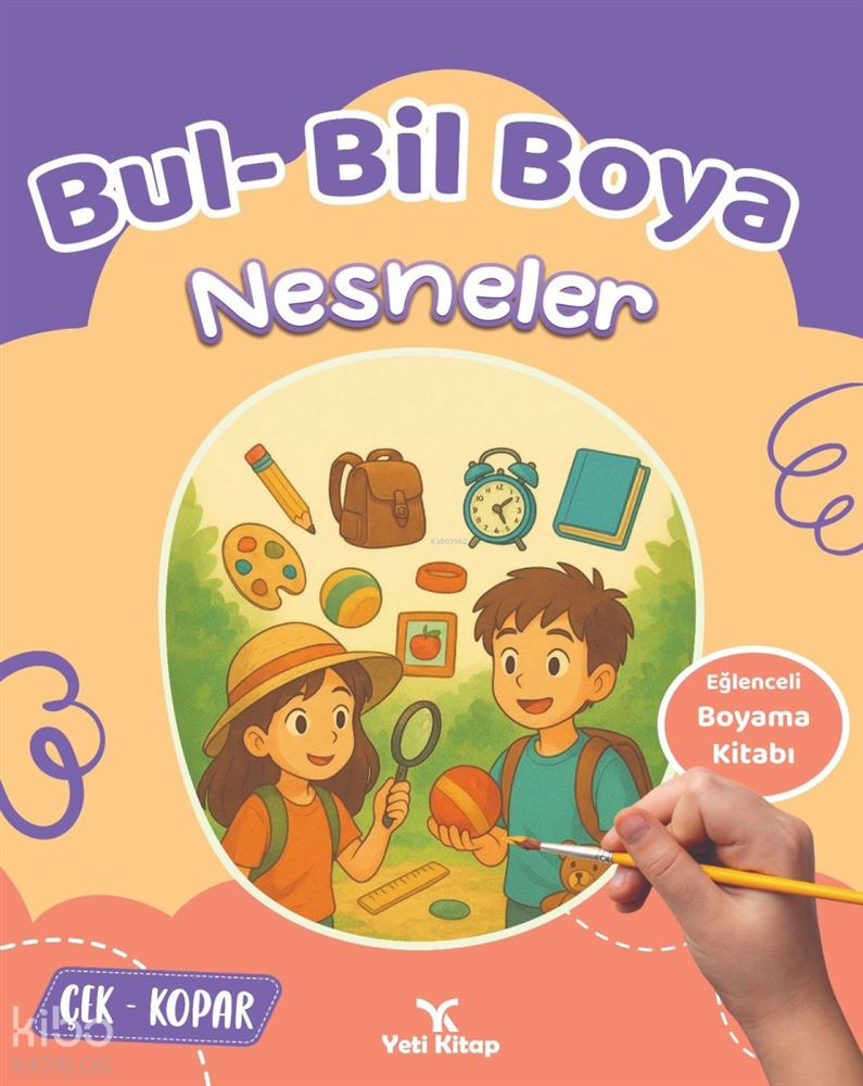 YETİ KİTAP / BUL BİL BOYA - NESNELER