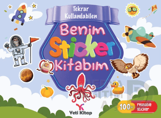 YETİ KİTAP / BENİM STİCKER KİTABIM (TEKRAR KULLANILABİLEN)