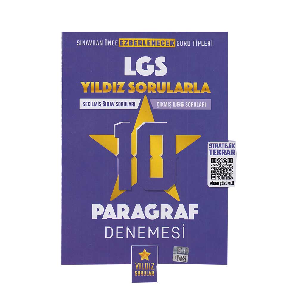 YILDIZ / LGS YILDIZ SORULARLA 10 PARAGRAF DENEMESİ