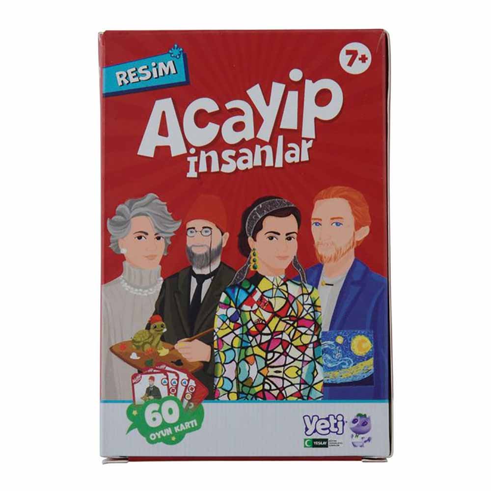 YEŞİLAY YAYINLARI / ACAYİP İNSANLAR - RESİM (OYUN KARTI)