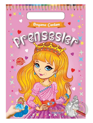 YUMURCAK / BOYAMA ÇANTAM - PRENSESLER