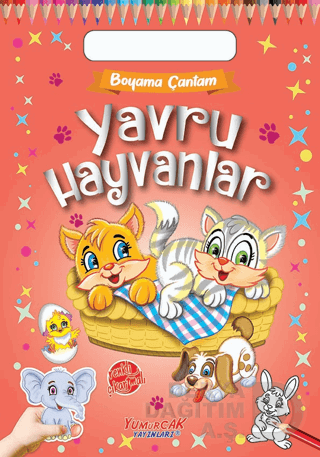 YUMURCAK / BOYAMA ÇANTAM - YAVRU HAYVANLAR