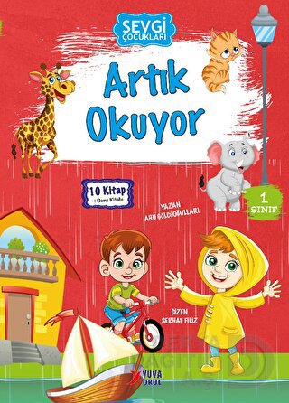 YUVA / SEVGİ ÇOCUKLARI 1. SINIF - ARTIK OKUYOR (TAKIM 10 KİTAP 16 SAYFA)