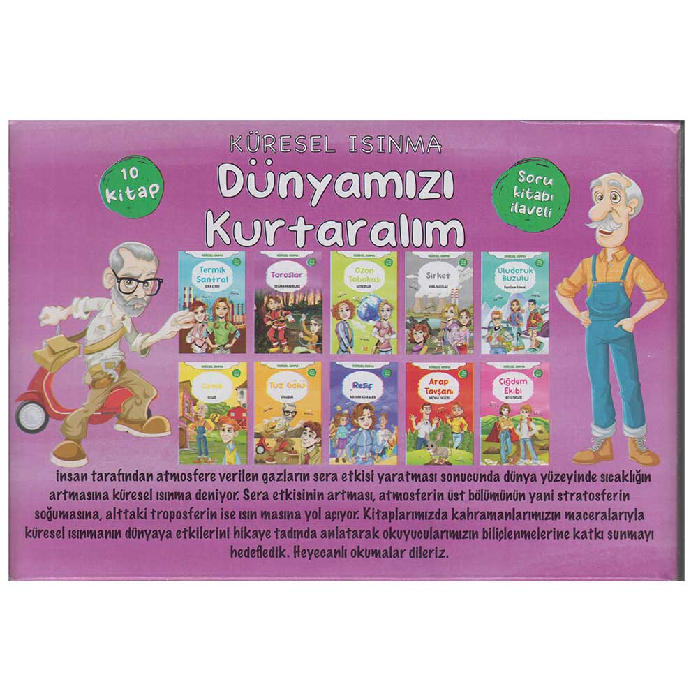 YUVA / 3 - 4 SINIF DÜNYAMIZI KURTARALIM (10 KİTAP)