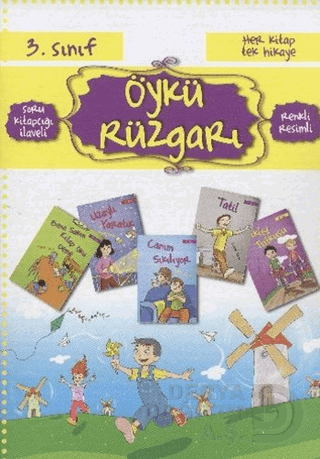 YUVA / ÖYKÜ RÜZGARI 3 .SINIFLAR İÇİN 10 KİTAP