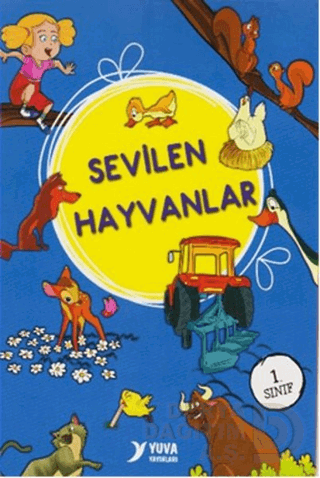 YUVA / 1.SINIF SEVİLEN HAYVANLAR SERİSİ - 10 KİTAP DÜZ YAZI