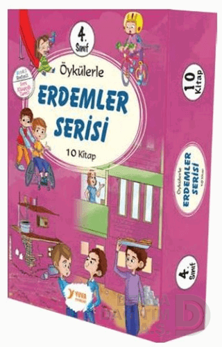 YUVA / ERDEMLER SERİSİ - 10 KİTAP 4.SINIF(ÖYKÜLERLE)