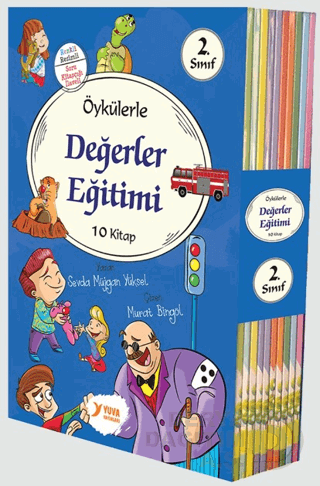 YUVA / DEĞERLER EĞİTİMİ - 2.SINIF ÖYKÜLERLE ( 10 KİTAP )