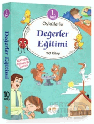 YUVA / 1.SINIF DEĞERLER EĞİTİMİ (ÖYKÜLERLE .10 KİTAP TAKIM)