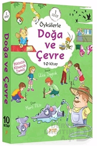 YUVA / 1.SINIF ÖYKÜLERLE DOĞA VE ÇEVRE - 10 KİTAP