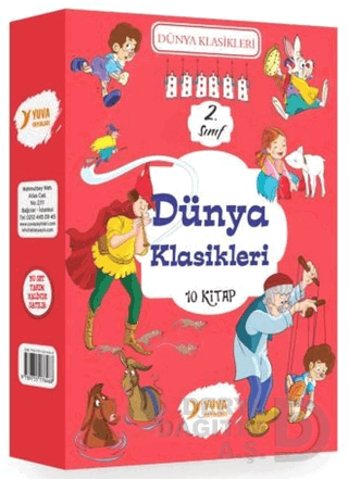YUVA / DÜNYA KLASİKLERİ - 2. SINIF ( 10 KİTAP )