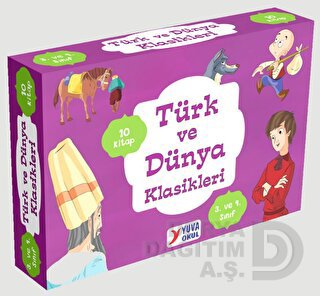 YUVA / TÜRK VE DÜNYA KLASİKLERİ - 10 KİTAP (3 VE 4 SINIF 64 SAYFA)