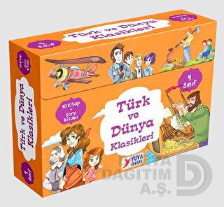 YUVA / TÜRK VE DÜNYA KLASİKLERİ - 10 KİTAP (4. SINIF 80 SAYFA)