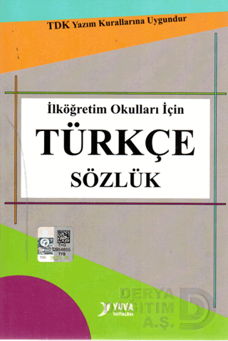 YUVA / TÜRKÇE SÖZLÜK (KARTON KAPAK - İLKÖĞRETİM OKULLARI İÇİN 3.HAMUR)