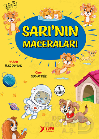 YUVA / 1. SINIF SARININ MACERALARI - 10 KİTAP
