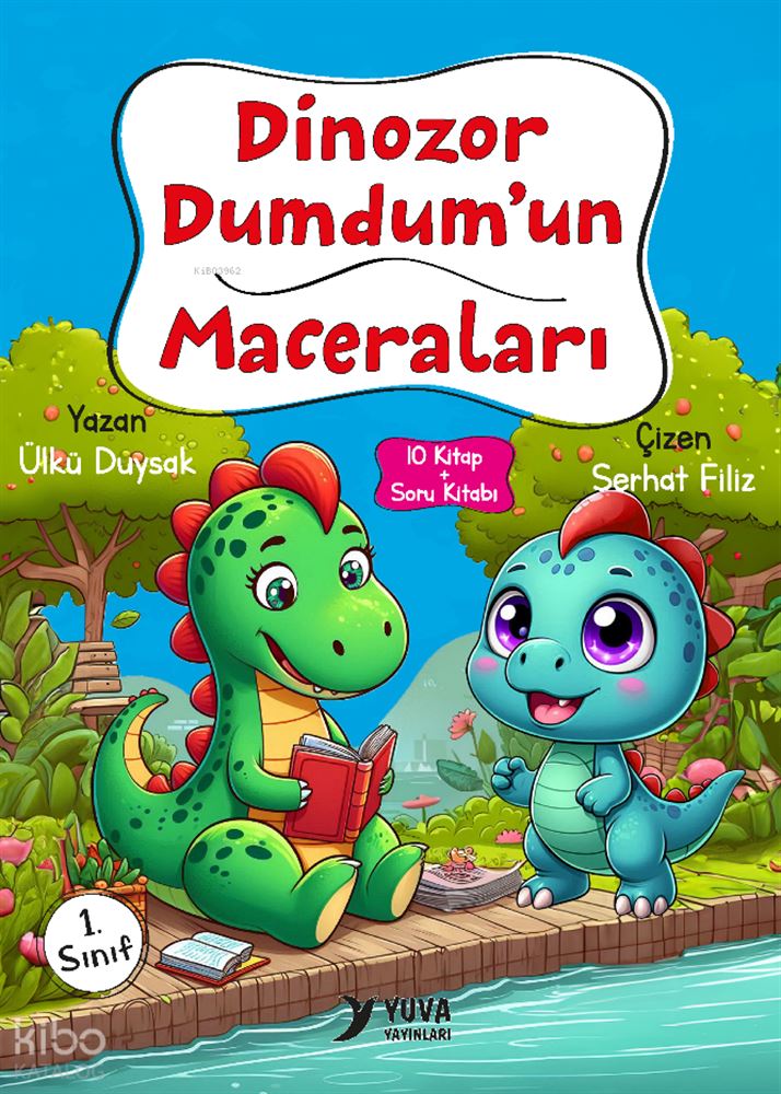 YUVA / DİNOZOR DUMDUMUN MACERALARI - 10 KİTAP(1.SINIF DÜZ)