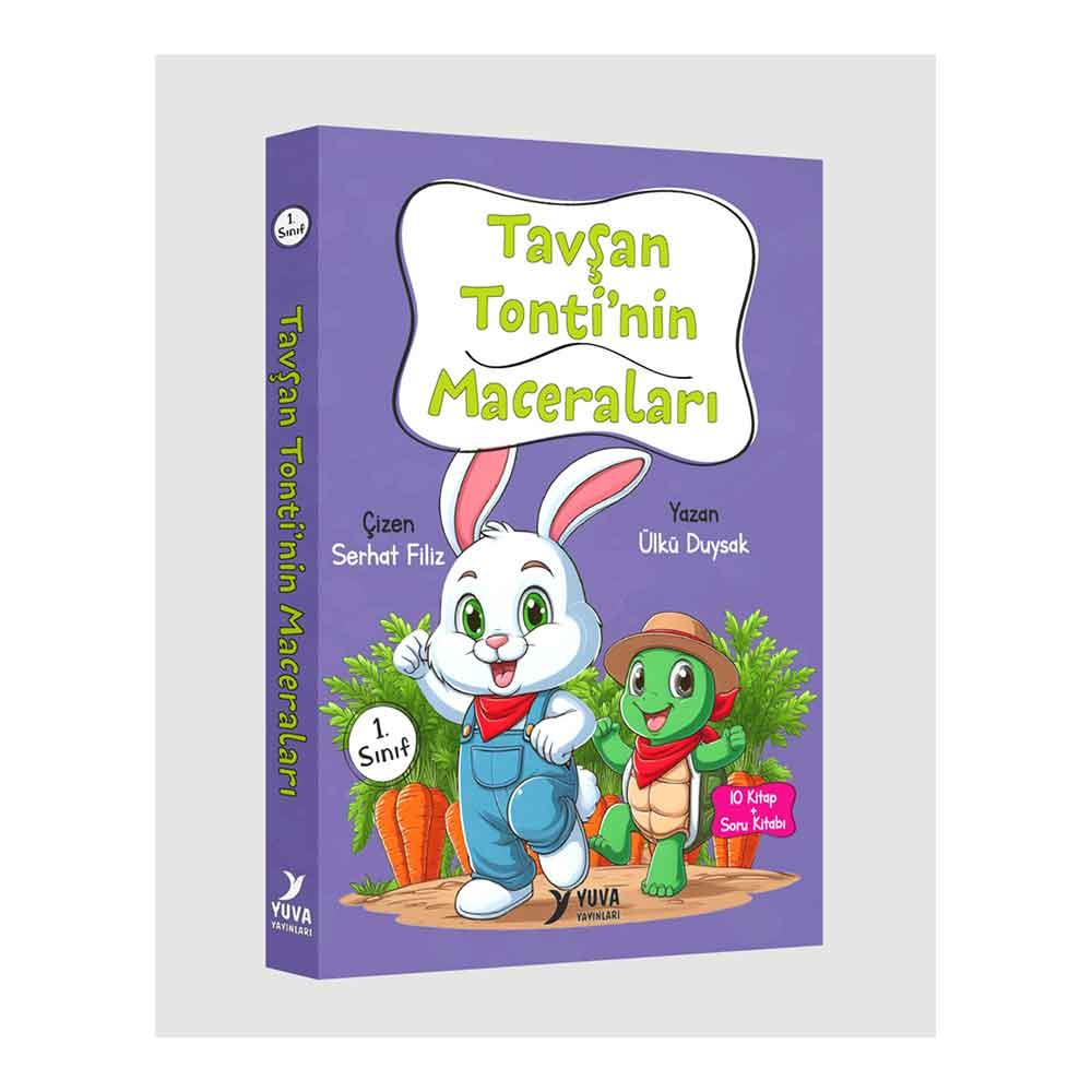 YUVA / TAVŞAN TONTİNİN MACERALARI - 10 KİTAP(1.SINIF DÜZ)