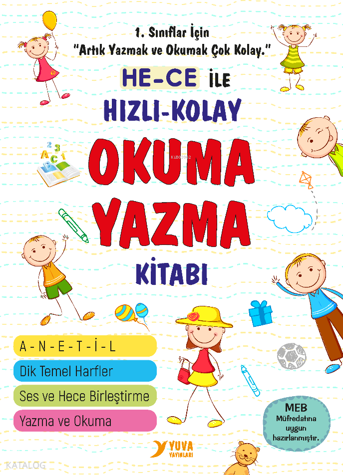 YUVA / HECE İLE HIZLI KOLAY OKUMA YAZMA KİTABI