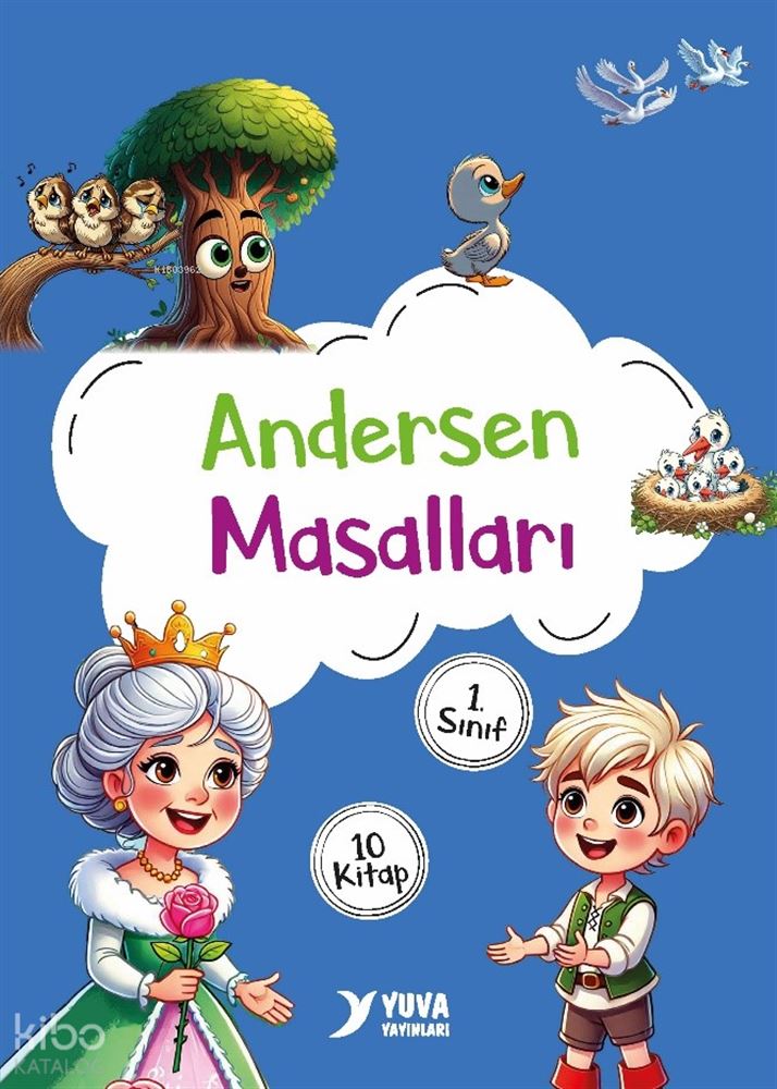 YUVA / ANDERSEN MASALLARI 1.SINIF (10 KİTAP) DÜZ