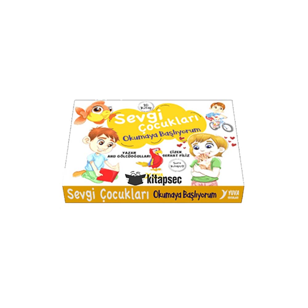 YUVA / SEVGİ ÇOCUKLARI - OKUMAYA BAŞLIYORUM 1.SINIF.10 KİTAP(KUTU.DÜZ)