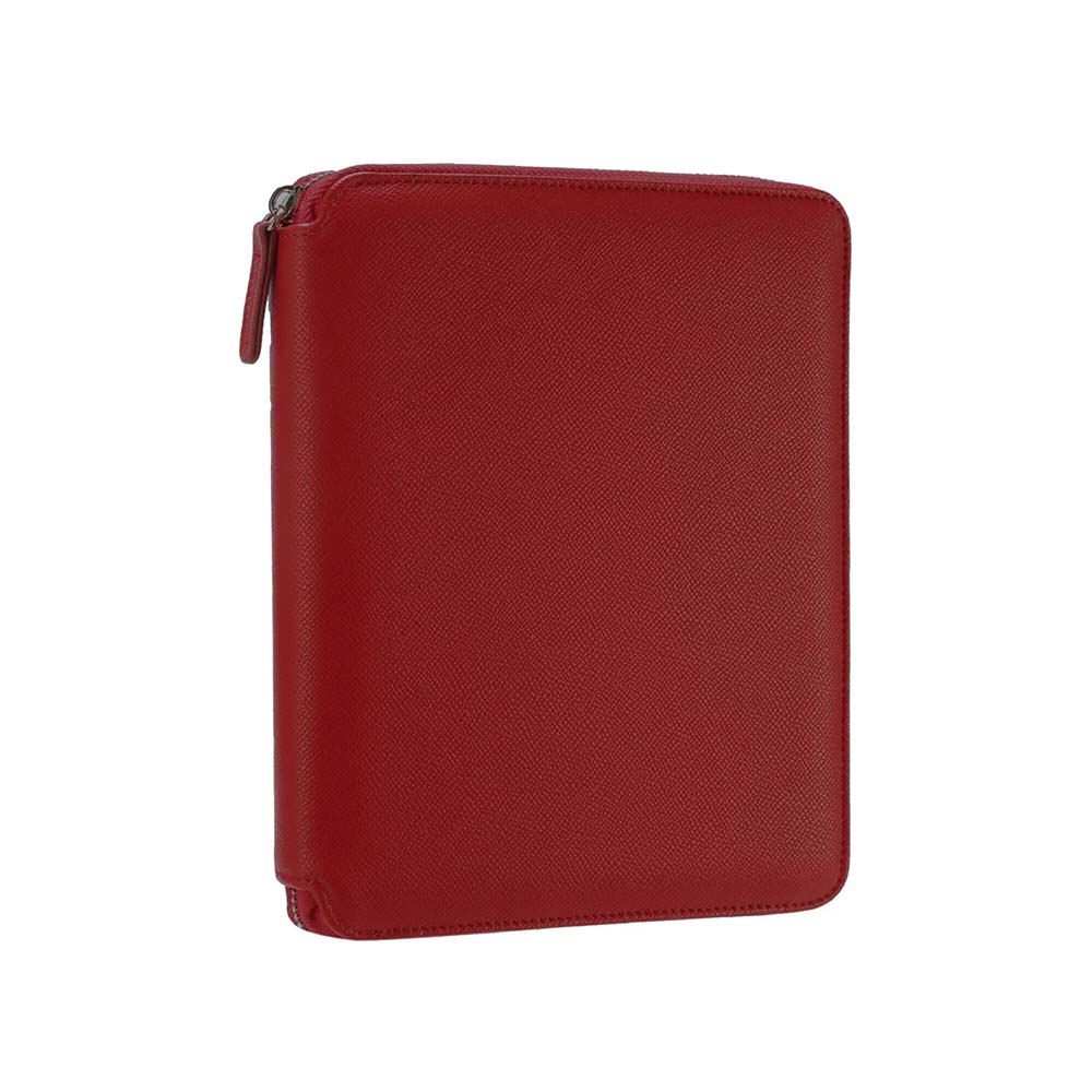 VJ 123-0281 DEFTER VİCTORİA JOURNALS ZİPPER 14X21 80YP ÇİZGİLİ KIRMIZI