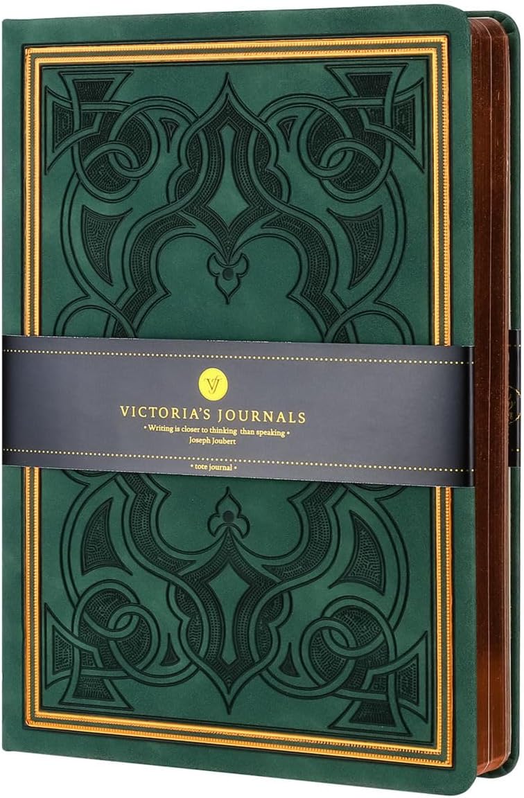 VJ 124-1665 VİNTAGE OLD BOOK DEFTER 14X20 80GR 160 YP.ÇİZGİLİ