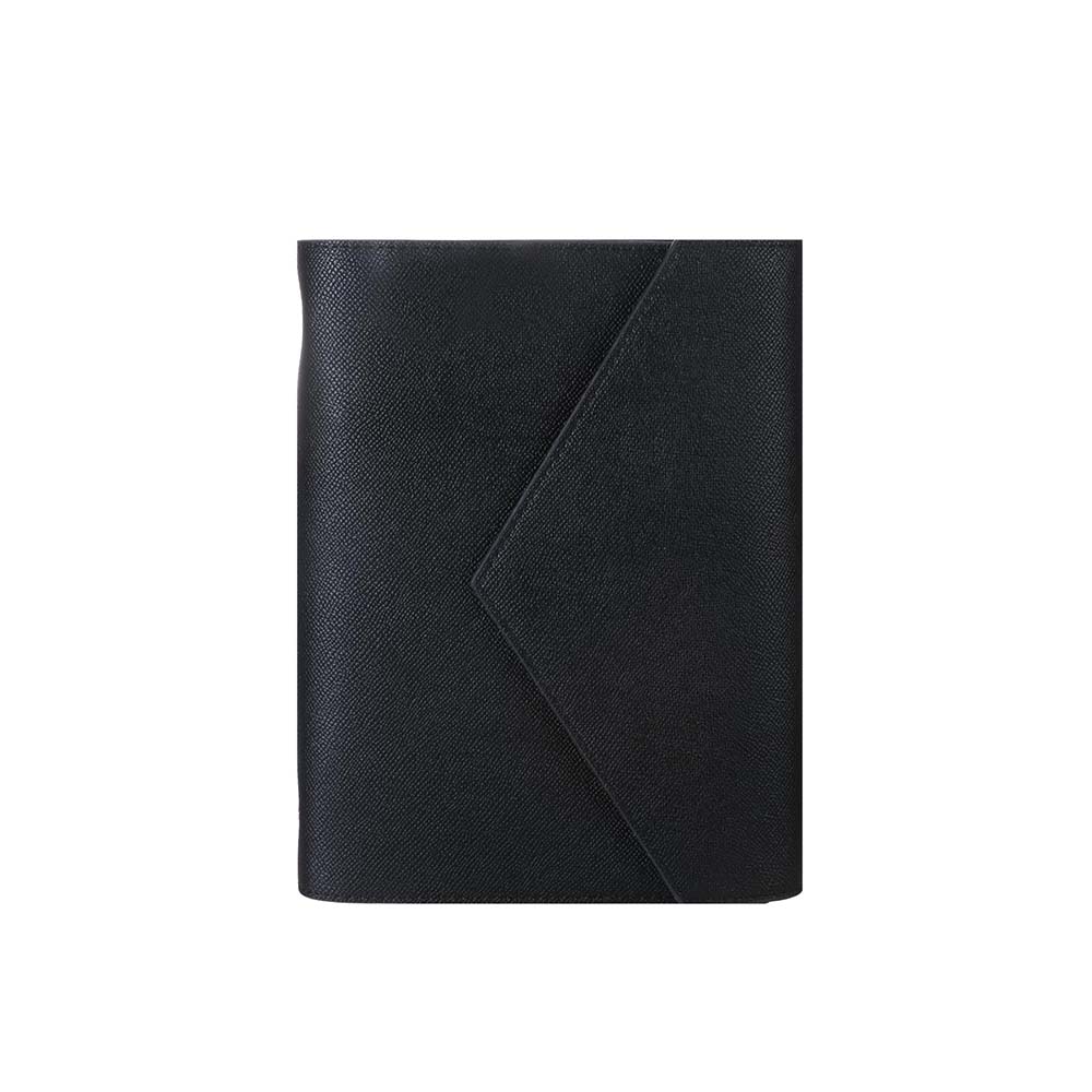 VJ 126-2731 MUSE VEGAN DERİ ORGANİZER DEFTER A5 DEĞİŞEBİLEN İÇ 120GR 96 YP KUTULU - SİYAH