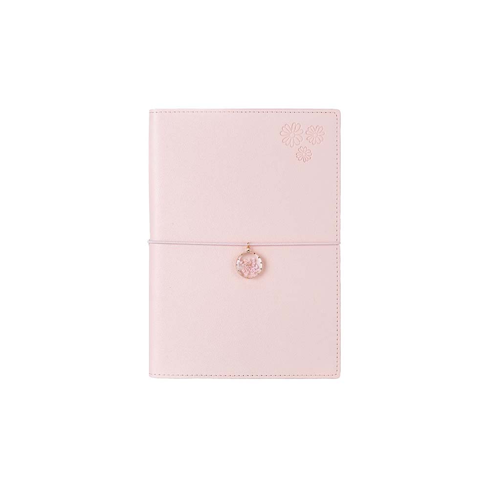 VJ 126-2739 CHARM DEFTER ÇİÇEK A5 96YP 100GR İVORY PEMBE