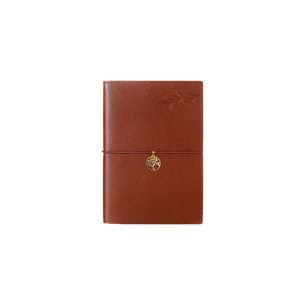 VJ 126-2743 HAYAT AĞACI DEFTER 13X18 100GR 96YP IVORY ÇİZGİLİ KAHVE