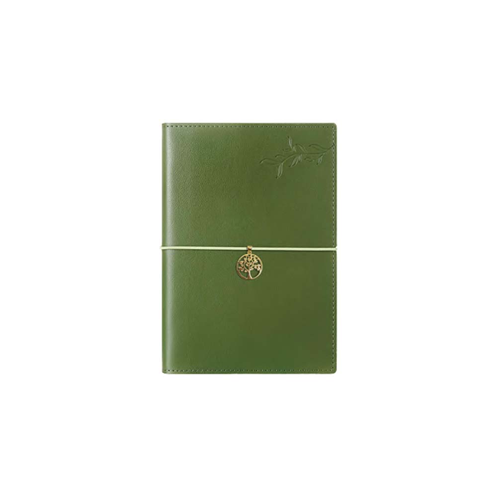 VJ 126-2744 HAYAT AĞACI DEFTER 13X18 100GR 96YP IVORY ÇİZGİLİ BORDO
