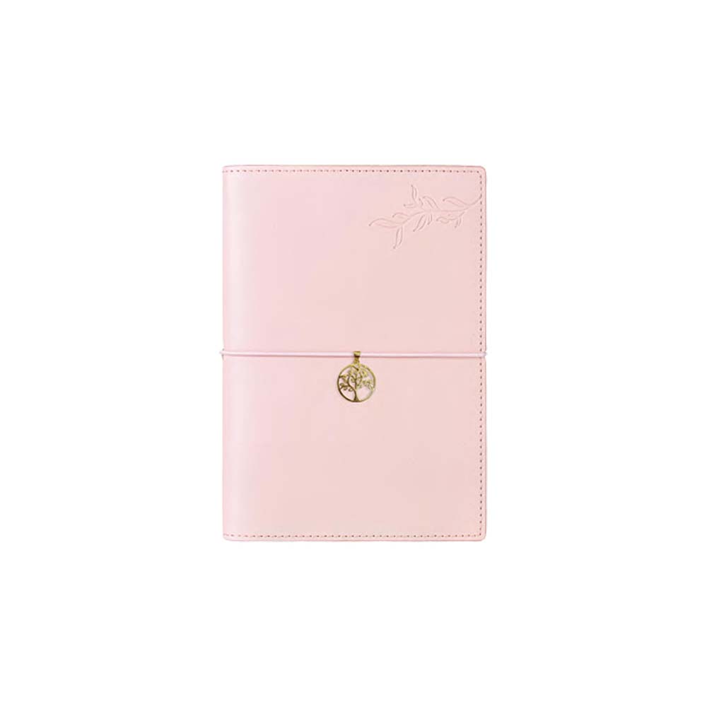 VJ 126-2746 HAYAT AĞACI DEFTER 13X18 100GR 96YP IVORY ÇİZGİLİ PEMBE