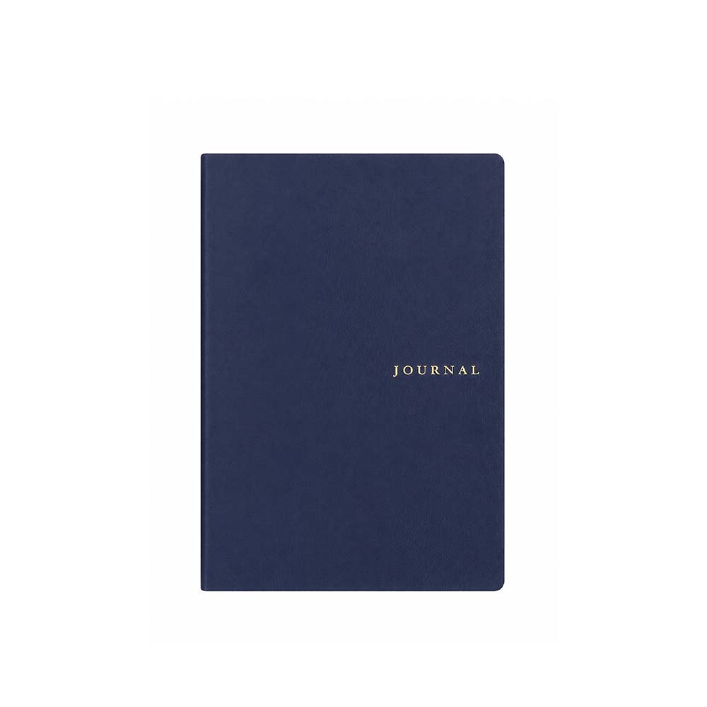 VJ 126-2798 SMYTH ART VEGAN DERİ DEFTER 100GR 96YP. A5 DÜZ LACİVERT