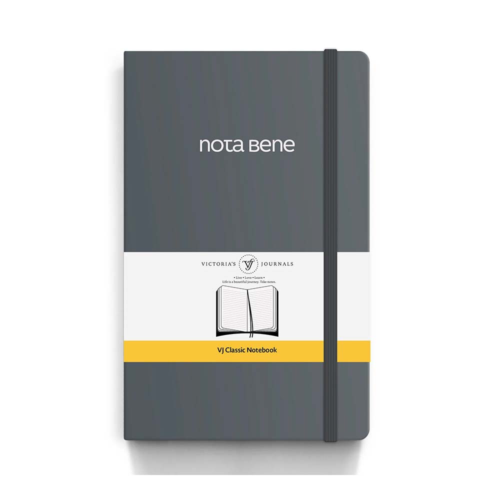 VJ 123-9234 VJ CLASSİC ESNEK KAPAK DEFTER 13X21 400YP ÇİZGİLİ GRİ