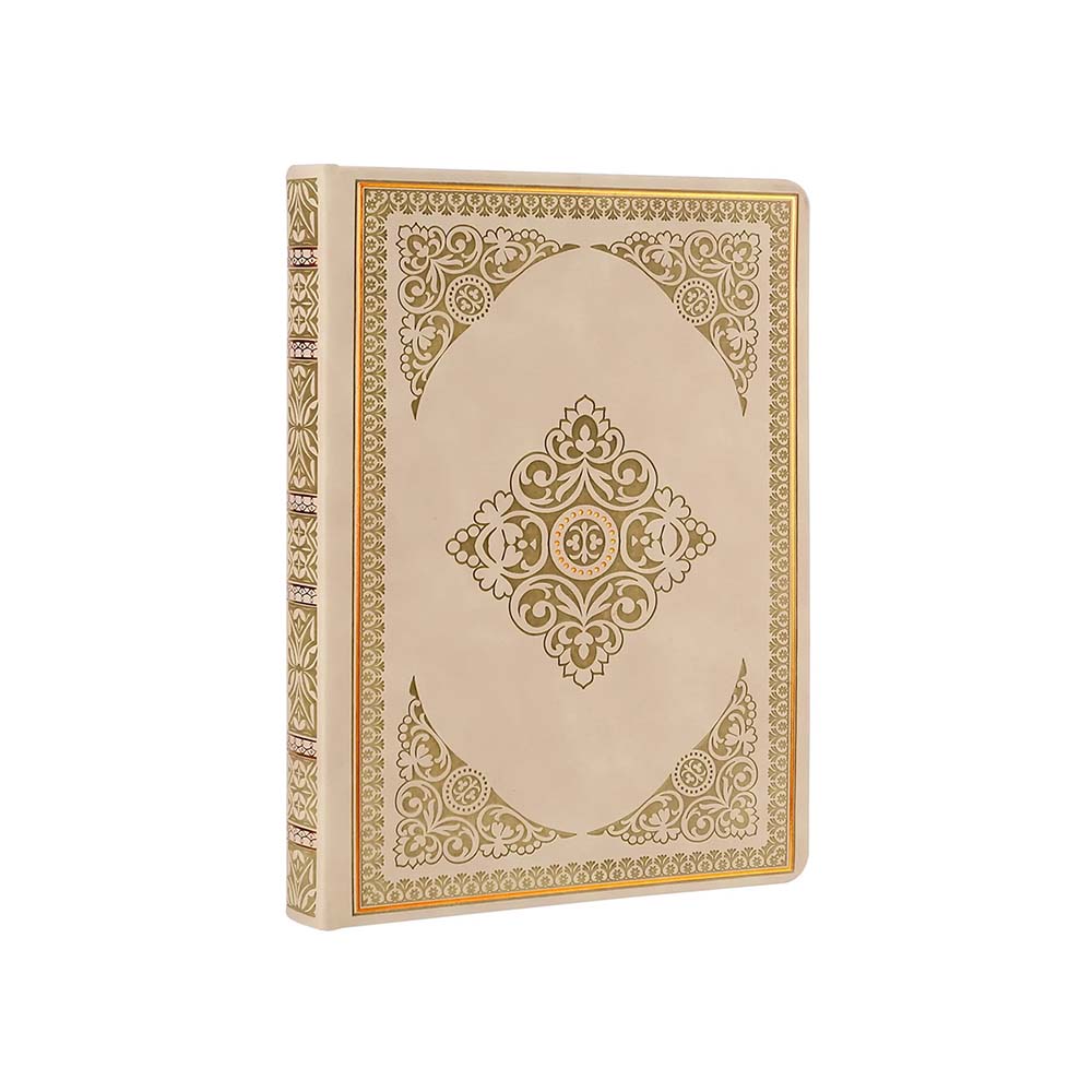 VJ 124-1668 DEFTER VİCTORİA JOURNALS 14X20 128YP ÇİZGİLİ BEJ