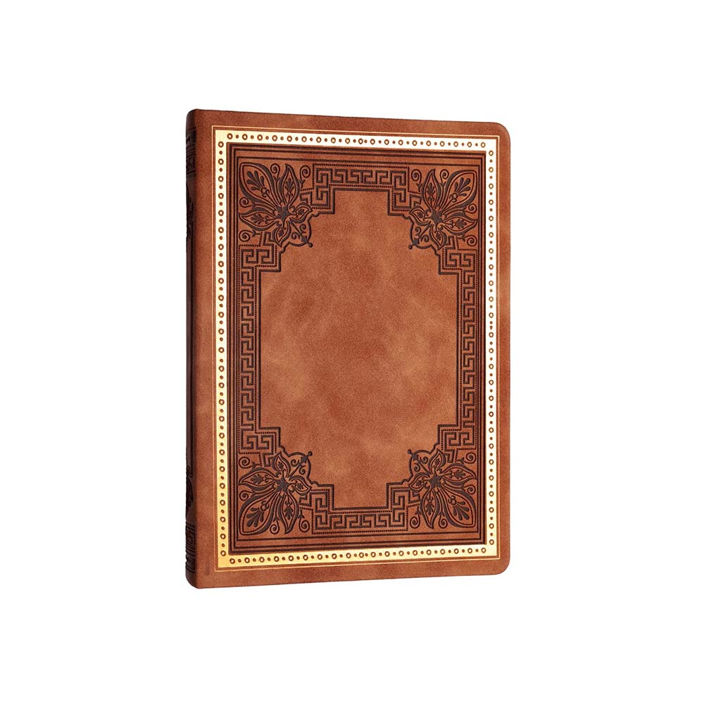 VJ 3475 BOOK DEFTER 14X20 ÇİZGİLİ A.KAHVE 160YP 80YP