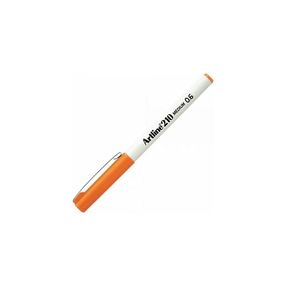 ARTLİNE 210N KEÇE UÇLU YAZI KALEMİ 06MM TURUNCU