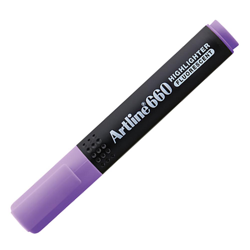 ARTLİNE 660 FOSFORLU KALEM MOR