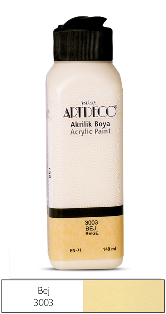 ARTDECO 070R-3003 AKRİLİK BOYA 140ML BEJ