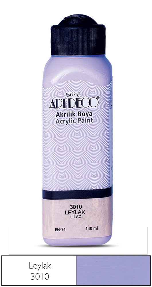 ARTDECO 070R-3010 AKRİLİK BOYA 140ML LEYLAK