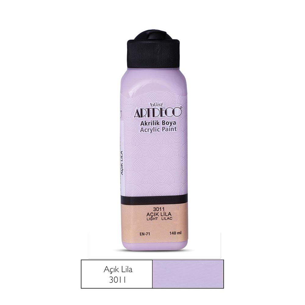 ARTDECO 070R-3011 AKRİLİK BOYA 140ML AÇIK LİLA
