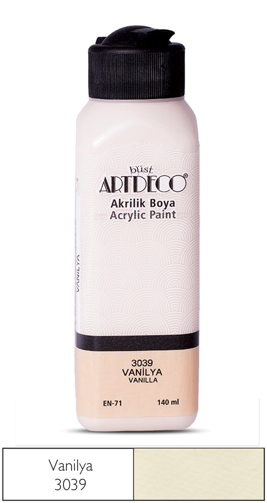 ARTDECO 070R-3039 AKRİLİK BOYA 140ML VANİLYA