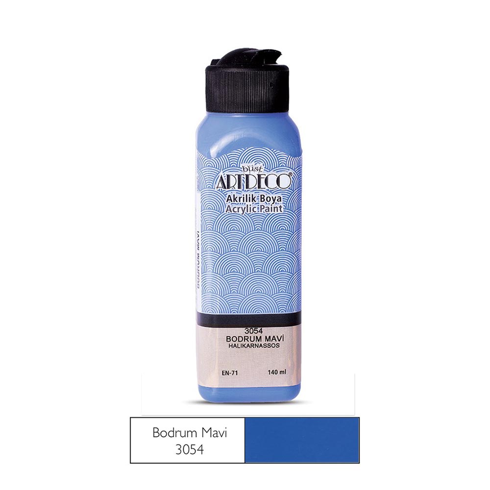 ARTDECO 070R-3054 AKRİLİK BOYA 140ML BODRUM MAVİ